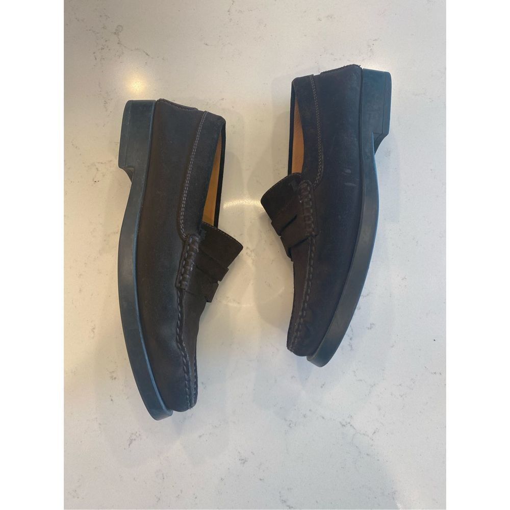 Tods gommino brown suede driving loafers size 8